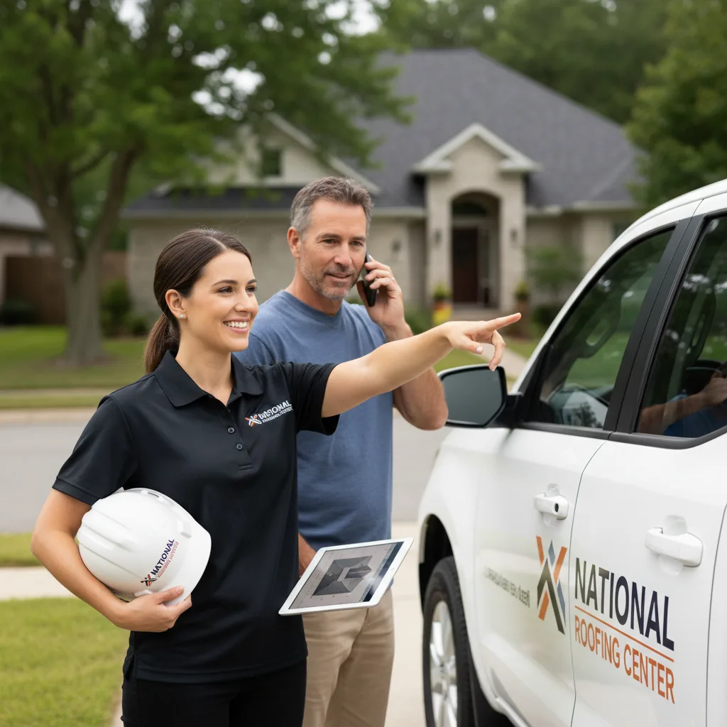 National Roofing Center customer support in Paige
